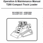Bobcat T250 Loader Service Manual