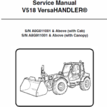 Bobcat V518 VersaHANDLER Telescopic Service Manual