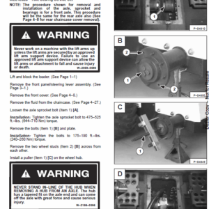 Bobcat 853 and 853H Skid-Steer Loader Service Manual