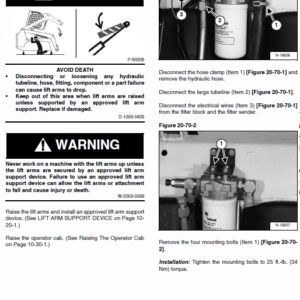 Bobcat 873 and 883 G-Series Skid-Steer Loader Service Manual