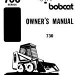 Bobcat 730, 731 and 732 Skid-Steer Loader Service Manual
