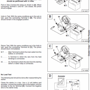 Bobcat 873 Skid-Steer Loader Service Manual