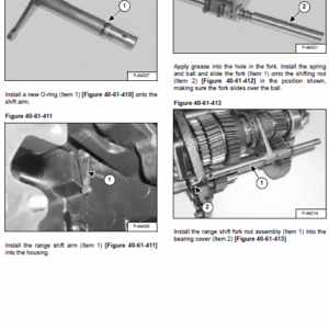 Bobcat CT335 Compact Tractor Service Manual