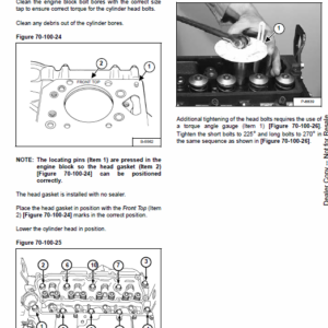 Bobcat T3571 and T3571L Telescopic Handler Service Manual