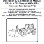 Bobcat V518 VersaHANDLER Telescopic Service Manual