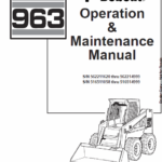 Bobcat 963 Skid-Steer Loader Service Manual