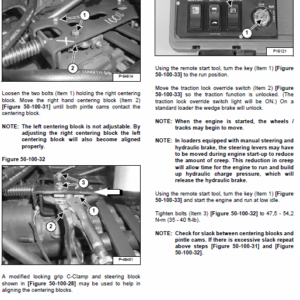 Bobcat S160 Skid-Steer Loader Service Manual