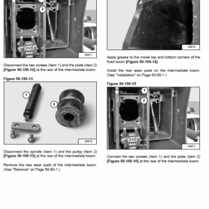 Bobcat T40140 and T40170 Telescopic Handler Service Manual