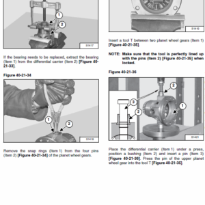 Bobcat V723 VersaHANDLER Telescopic Service Manual