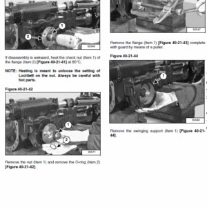 Bobcat V723 VersaHANDLER Telescopic Service Manual