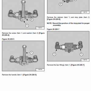 Bobcat T35100, T35100S, T35100L, T35100SL, T35120L, T35120SL Telescopic Manual