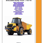 JCB 714, 718 Articulated Dump Truck Service Manual