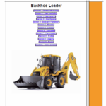 JCB 3C, 3CX, 4CX Backhoe Loader Service Repair Manual (960001 to 1625999)