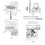 Jcb 926 930 940, B Rtfl Rough Terrain Fork Lift Service Manual