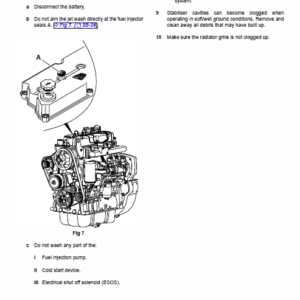 JCB 210S, 212S, 210SL Backhoe Service Manual
