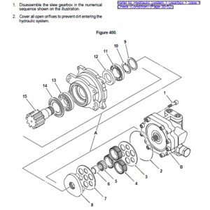 JCB 48Z-1, 51R-1 Mini Digger Excavator Service Manual