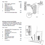 JCB 802, 802.4, 802 Super Mini Excavator Manual