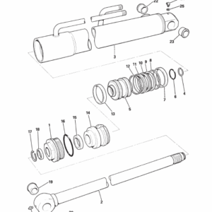 JCB 406, 407, 408, 409 Wheeled Loader Shovel Service Manual