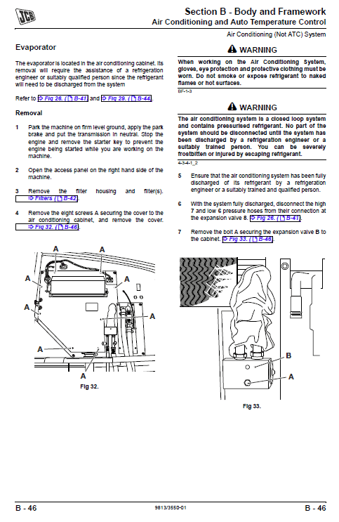 JCB 418S Wheeled Loader Shovel Service Manual