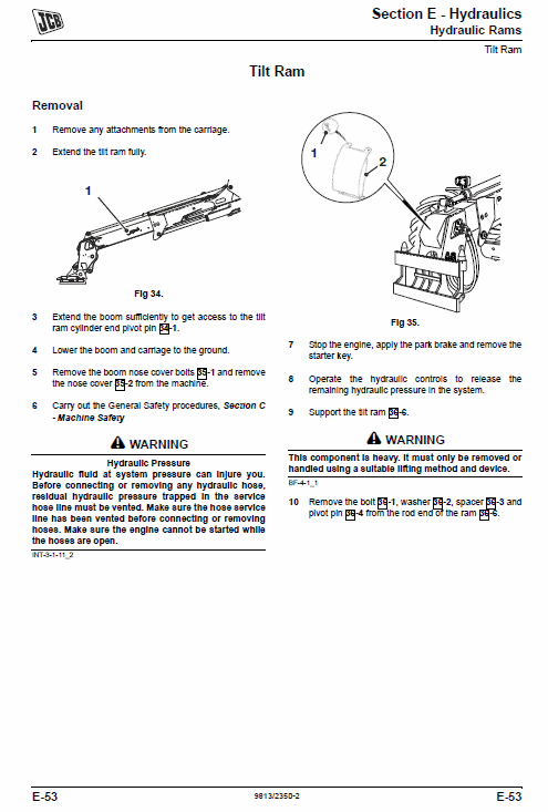 JCB TM320 Wheeled Loader Shovel Service Manual