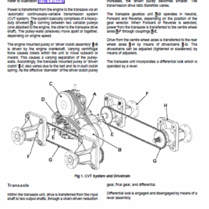 JCB Groundhog 6×4 Utility Vehicle Service Manual