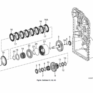 JCB 722 Articulated Dump Truck Service Manual