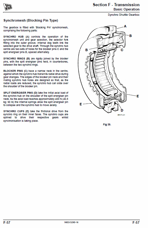 JCB 3C, 3CX, 4CX Backhoe Loader Service Manual (See Serial)