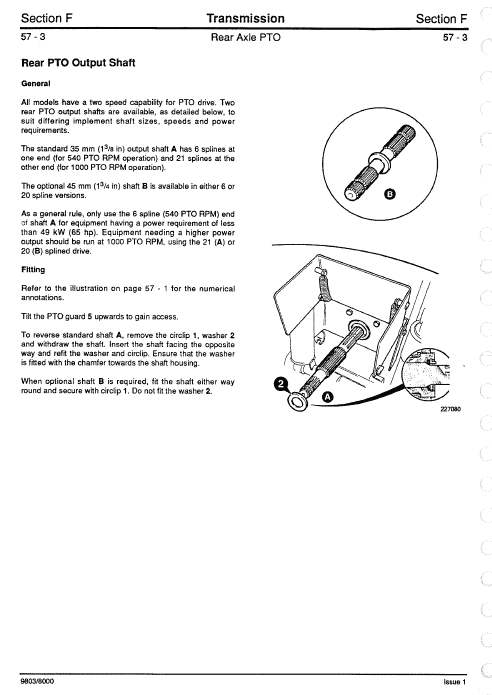JCB 1115, 1115S, 1125, 1135 Fastrac Service Manual