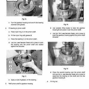 Jcb Js240, Js260, Js330, Js360 Tier 4 Tracked Excavator Service Manual