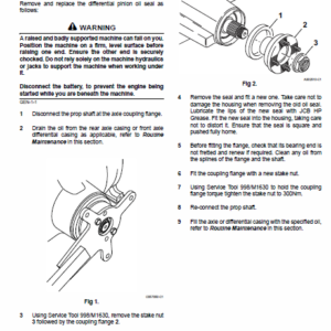 JCB Fastrac 4000 Series Tier 4 Service Manual