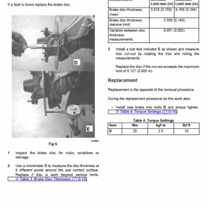 JCB 800D Workmax Utility Vehicle Service Manual