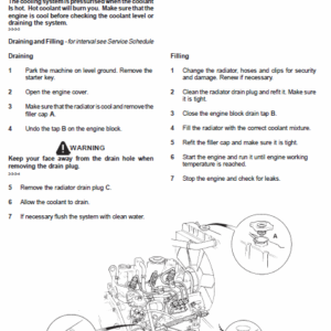 JCB 801.4, 801.5, 801.6 Mini Excavator Service Manual