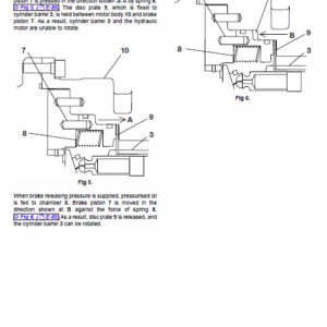 JCB 8055, 8065 Midi Excavator Service Manual