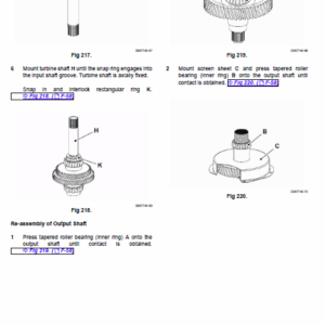 JCB 432ZX Wheeled Loader Shovel Service Manual