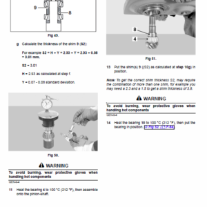 JCB TM180, TM220 Wheeled Loader Service Manual