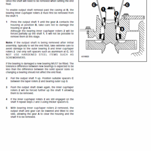 JCB TM200, TM270, TM300 Wheeled Loader Shovel Service Manual