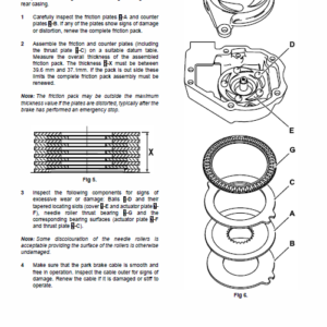 JCB TM310 Wheeled Loader Shovel Service Manual