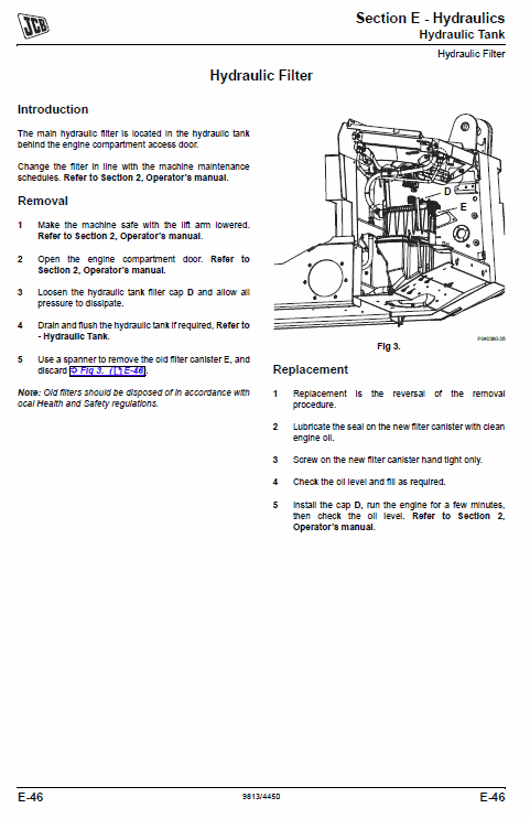 Jcb 135 (t3) Skid Steer Loader Robot Service Manual