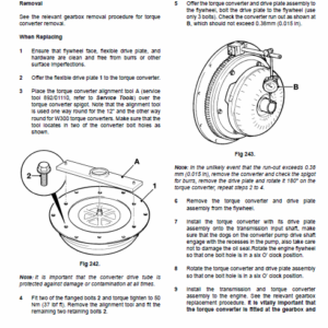 JCB 3C, 3CX, 4CX Backhoe Loader Service Manual (See Serial)