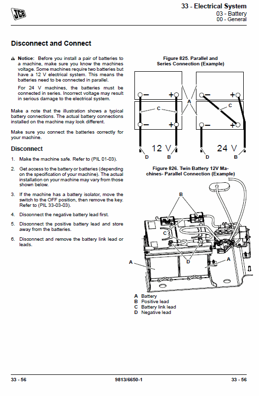 JCB 3CX Tier 2, Tier 3 Backhoe Loader Service Manual