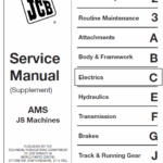 Jcb Js130, Js160 Tracked Excavator Service Manual