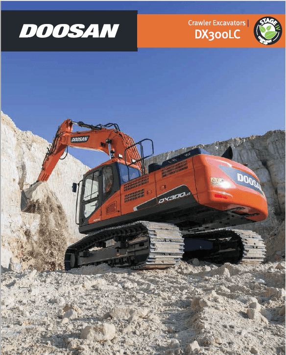 Doosan Daewoo Dx300lc Excavator Service Manual