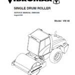 Jcb Vibromax Vm46 Single Drum Roller Service Manual