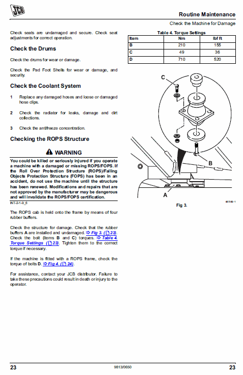 Jcb Vibromax Vm115 Tier 2 Service Manual