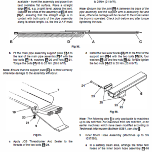 Jcb Telescopic Handlers Loadalls 530-70 – 540-170 Series Service Manual
