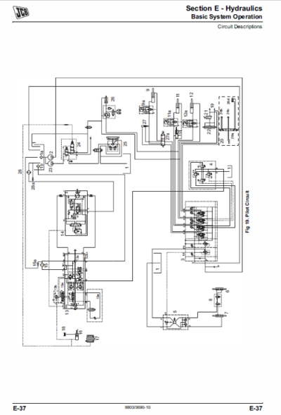 JCB 520-40, 524-50, 527-55 Compact Loadalls Service Manual