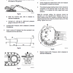 Jcb Js200, Js220, Js235, Js240, Js260 Tier 3 Excavator Service Manual