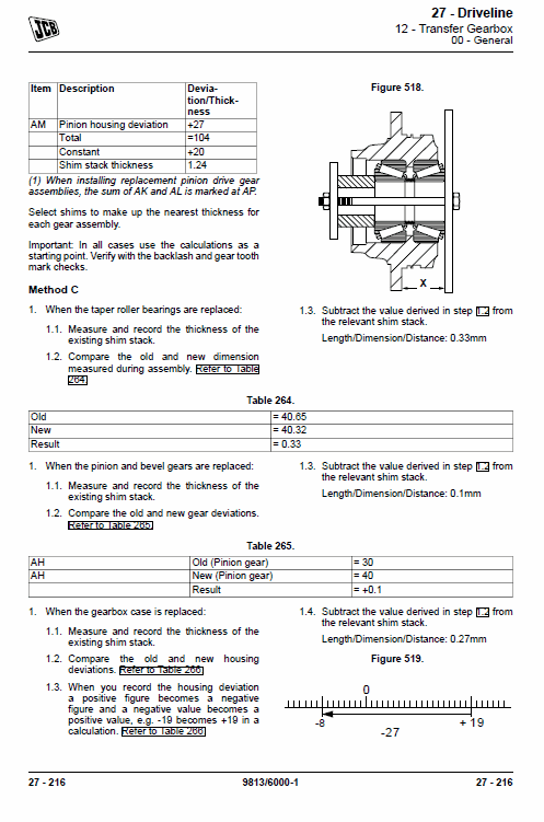 Jcb 526-56 Loadall Telescopic Handlers Service Manual