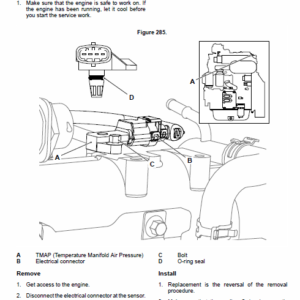 Jcb 535-125, 535-140, 540-140, 540-170, 550-140, 550-170 Loadall Service Manual