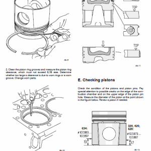 Sisudielsel 320, 420, 620, 634 Engines Workshop Service Manual